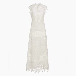 ULLA JOHNSON Flora lace ivory maxi dress current season